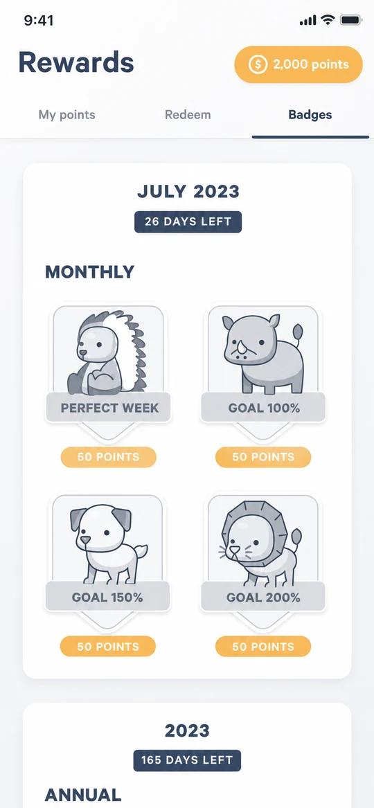 Keep milestones part of the wider experience.